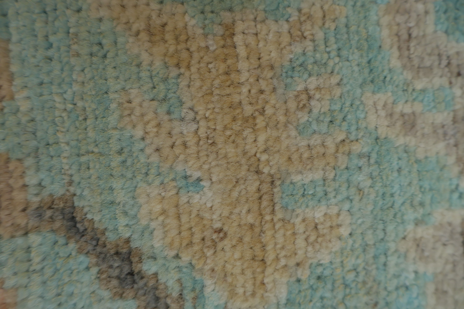 Wool Oushak Vegetable Dye Area Rug 5x8