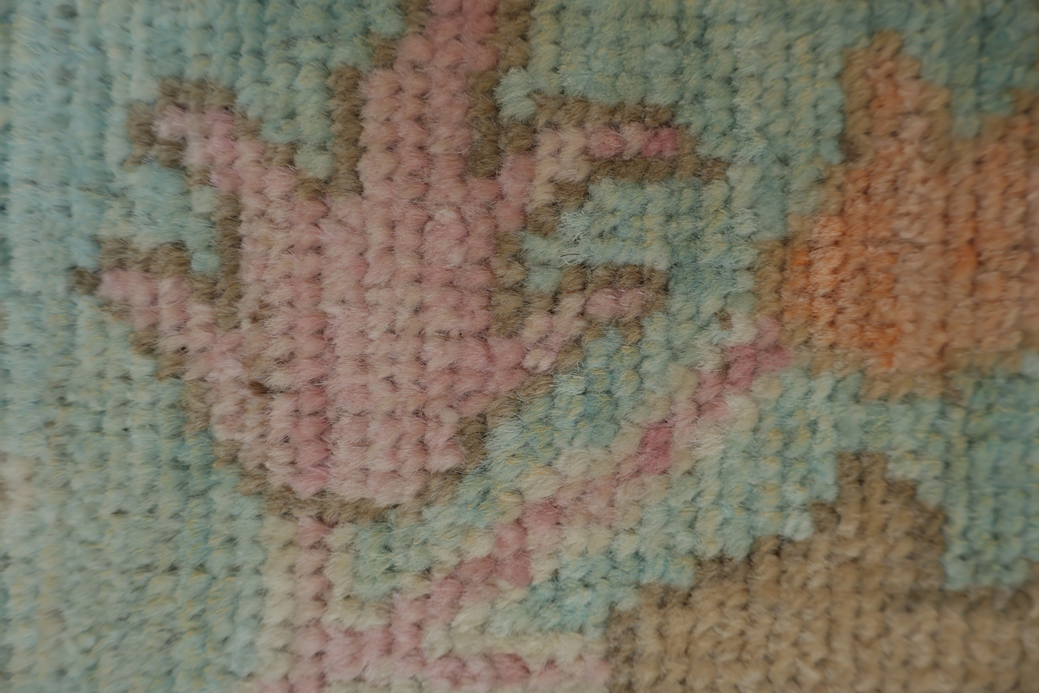 Wool Oushak Vegetable Dye Area Rug 5x8