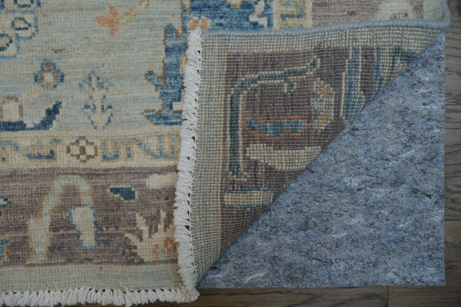Vegetable Dye Oushak Turkish Area Rug 4x6