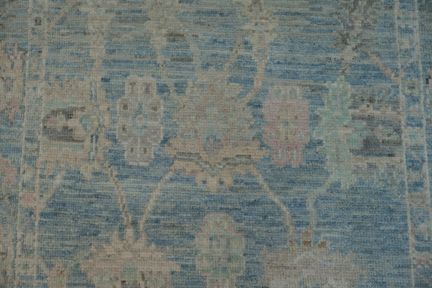Vegetable Dye Oushak Turkish Area Rug 4x6