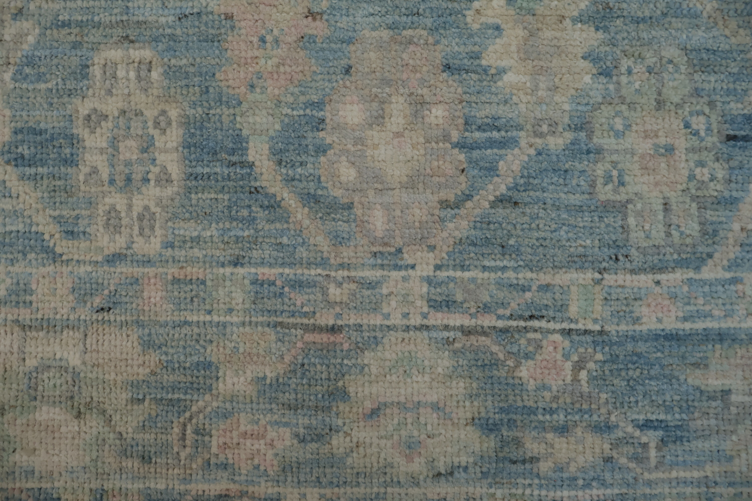 Vegetable Dye Oushak Turkish Area Rug 4x6
