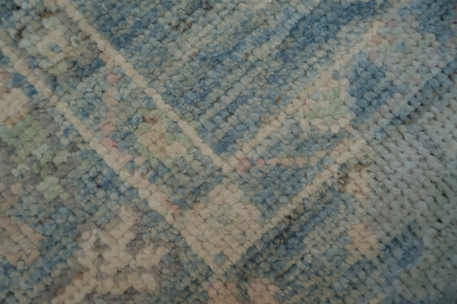Vegetable Dye Oushak Turkish Area Rug 4x6