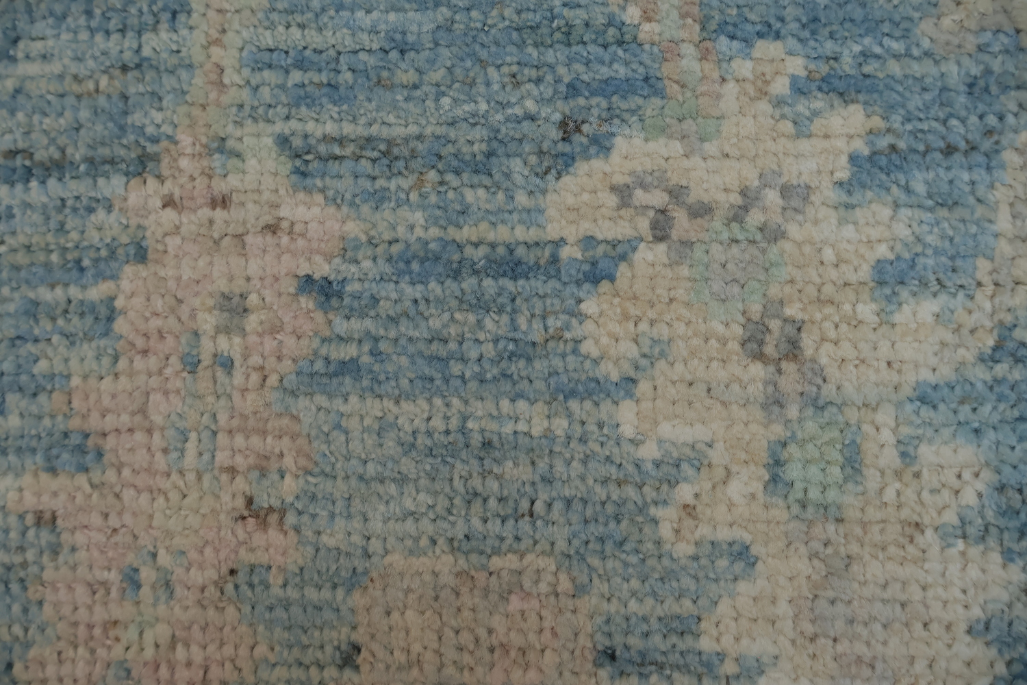 Vegetable Dye Oushak Turkish Area Rug 4x6
