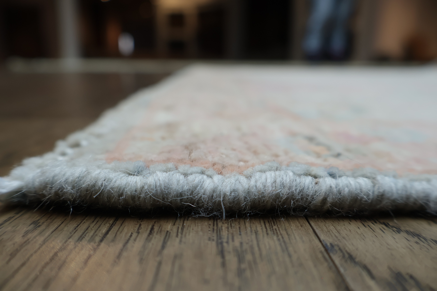 Oushak Vegetable Dye Area Rug 4x6