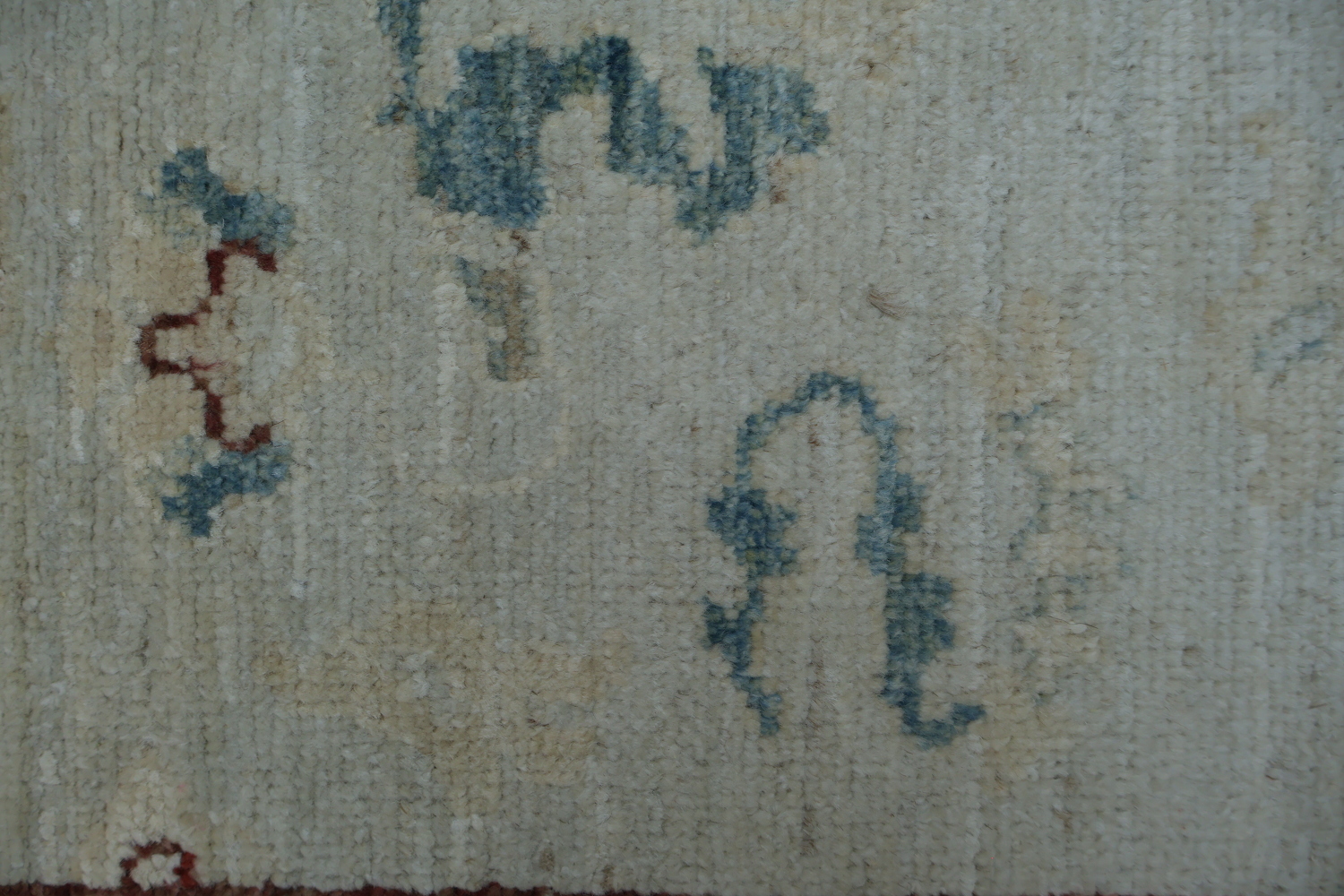 Wool Oushak Vegetable Dye Area Rug 4x6