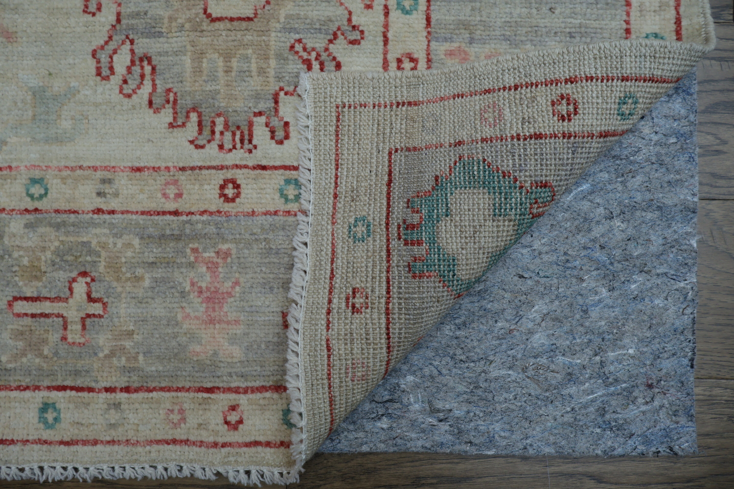 Vegetable Dye Oushak Turkish Area Rug 4x6