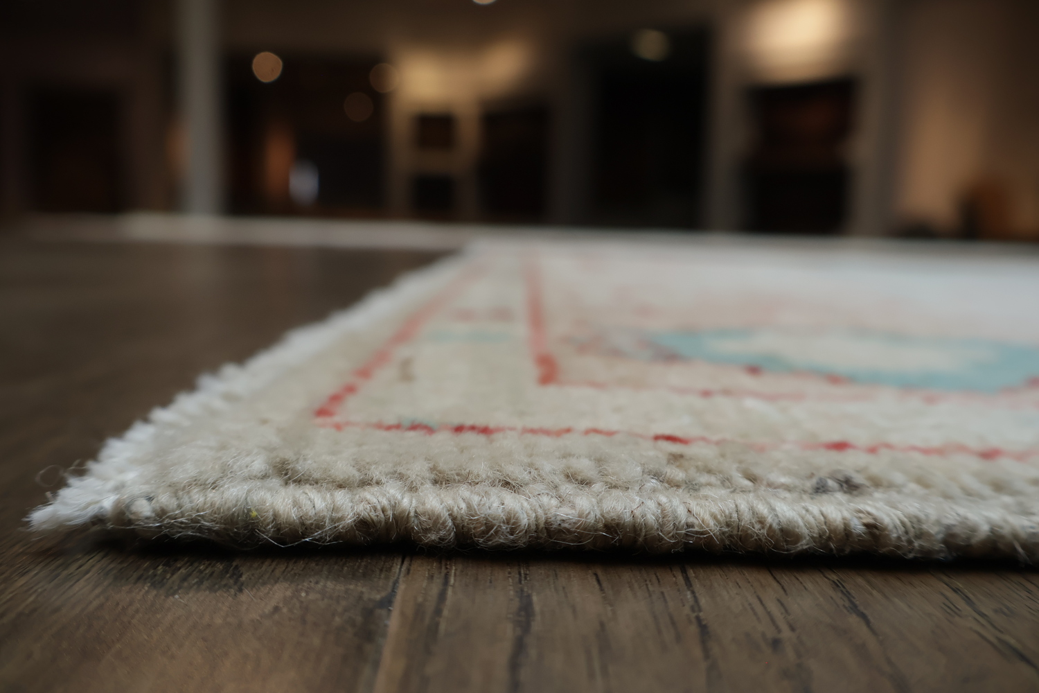 Vegetable Dye Oushak Turkish Area Rug 4x6
