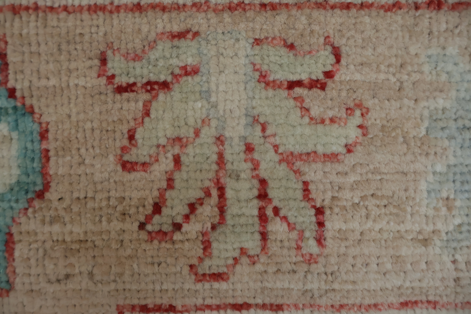 Vegetable Dye Oushak Turkish Area Rug 4x6