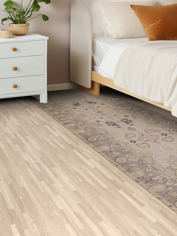 Oushak Vegetable Dye Runner Rug 3x10