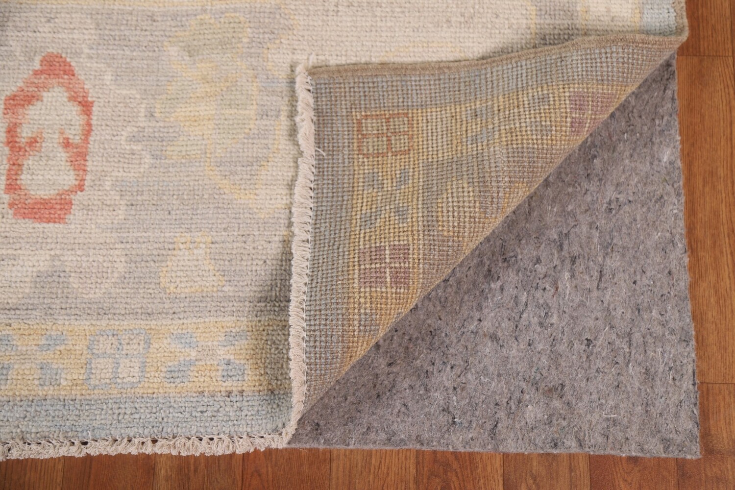 Vegetable Dye Oushak Turkish Area Rug 9x12