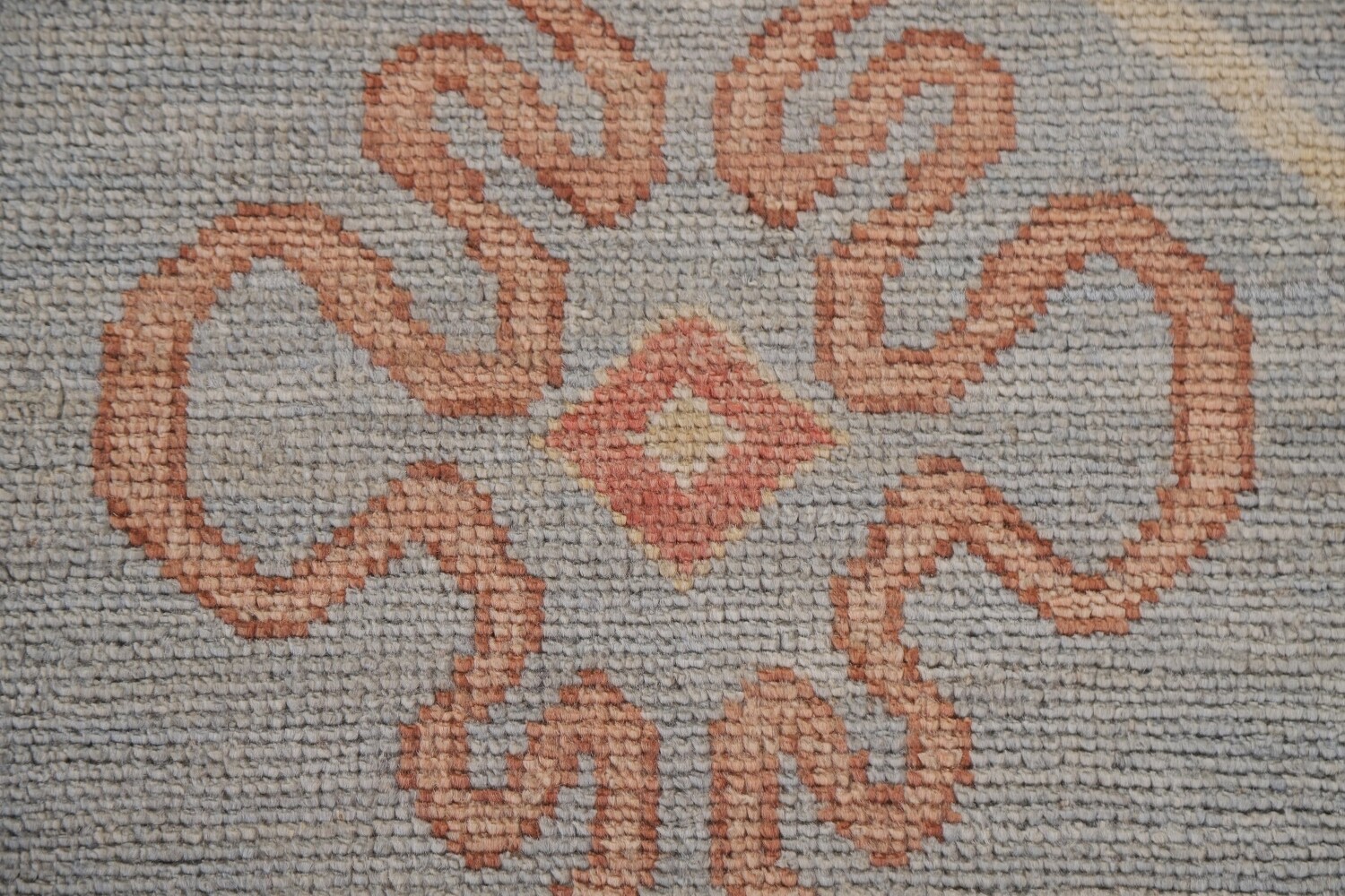 Vegetable Dye Oushak Turkish Area Rug 9x12