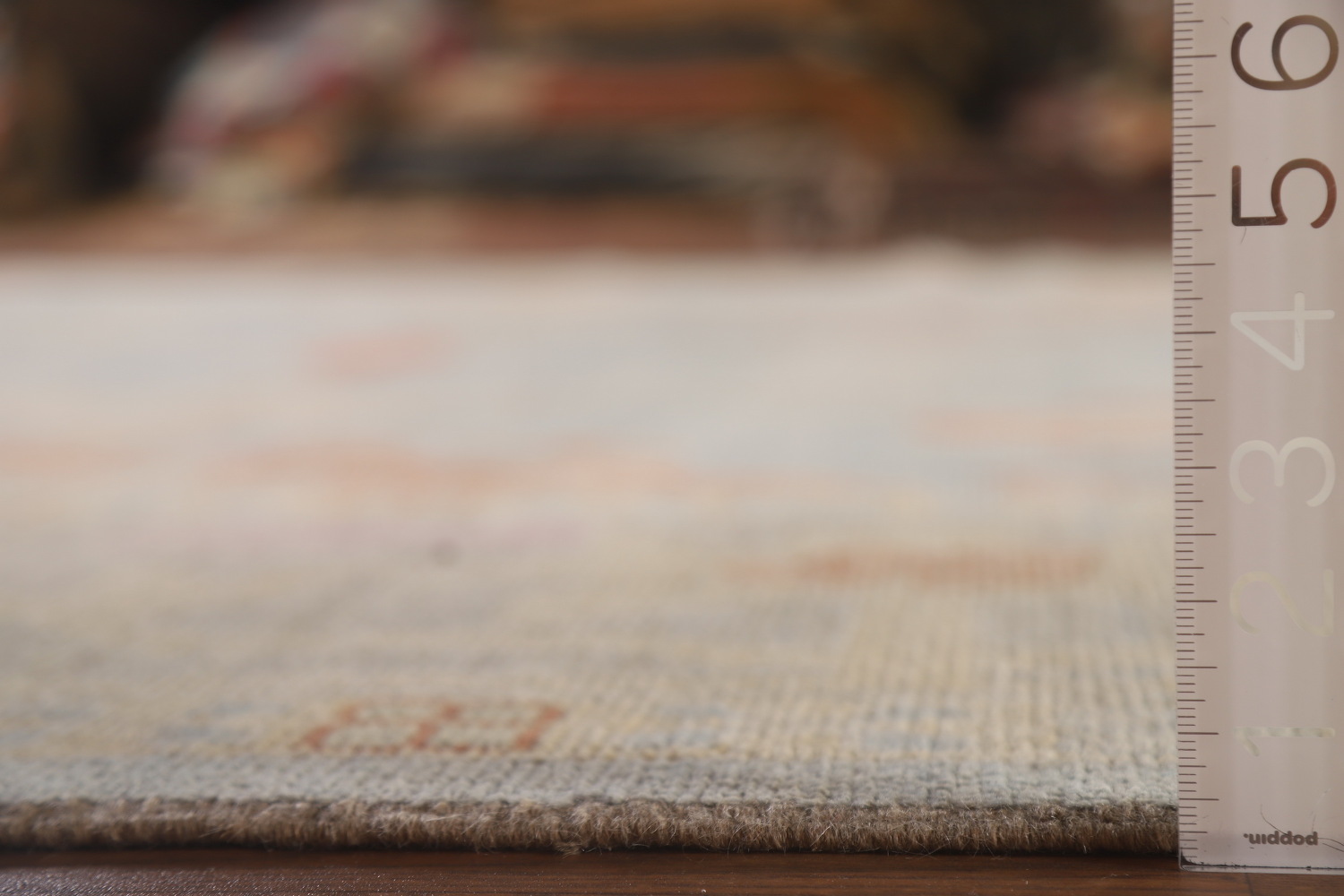 Vegetable Dye Oushak Turkish Area Rug 9x12