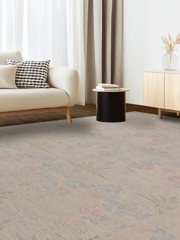 Vegetable Dye Oushak Turkish Area Rug 10x14