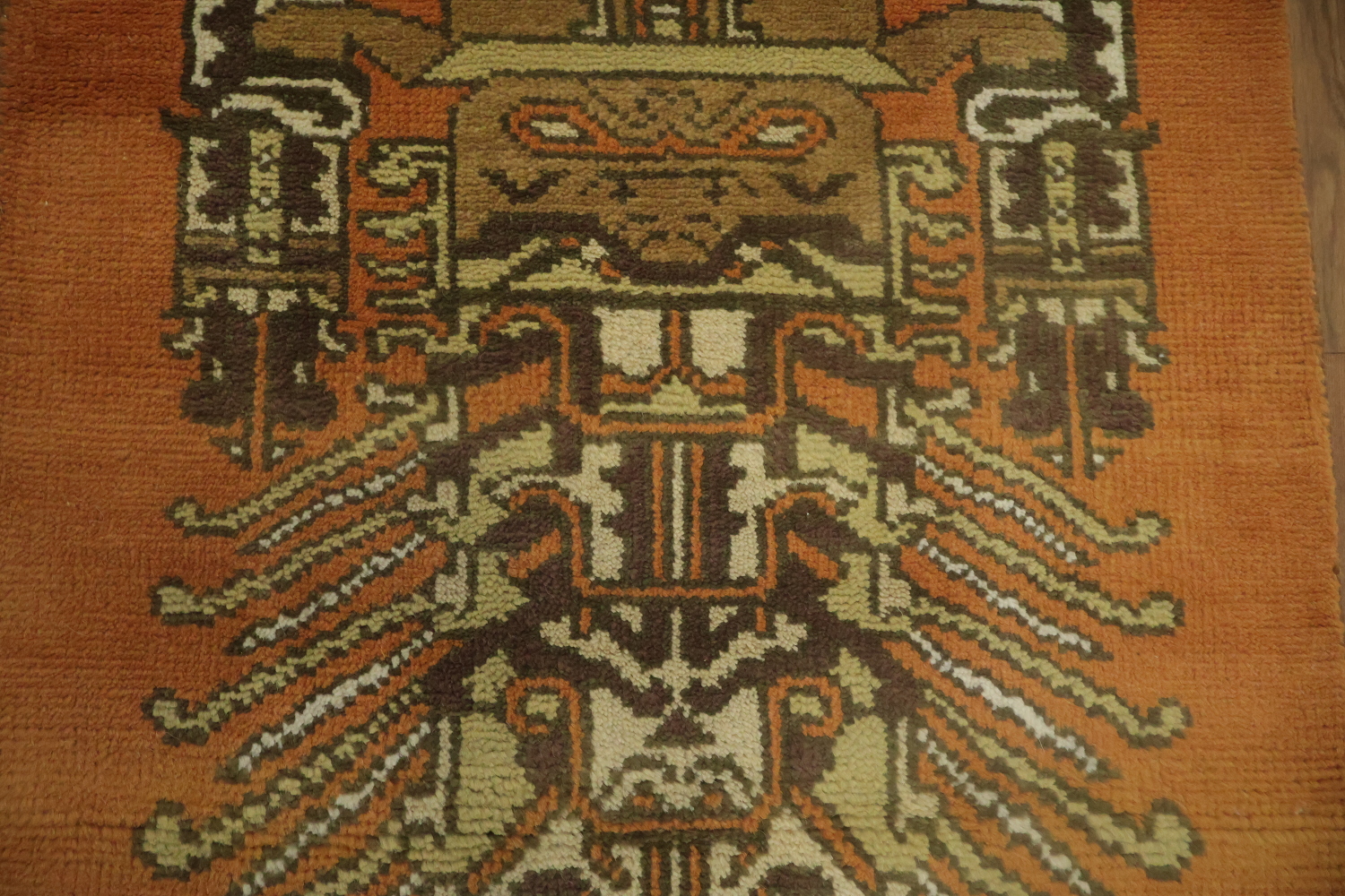 Wool Heriz Serapi Oriental Runner Rug 3x12