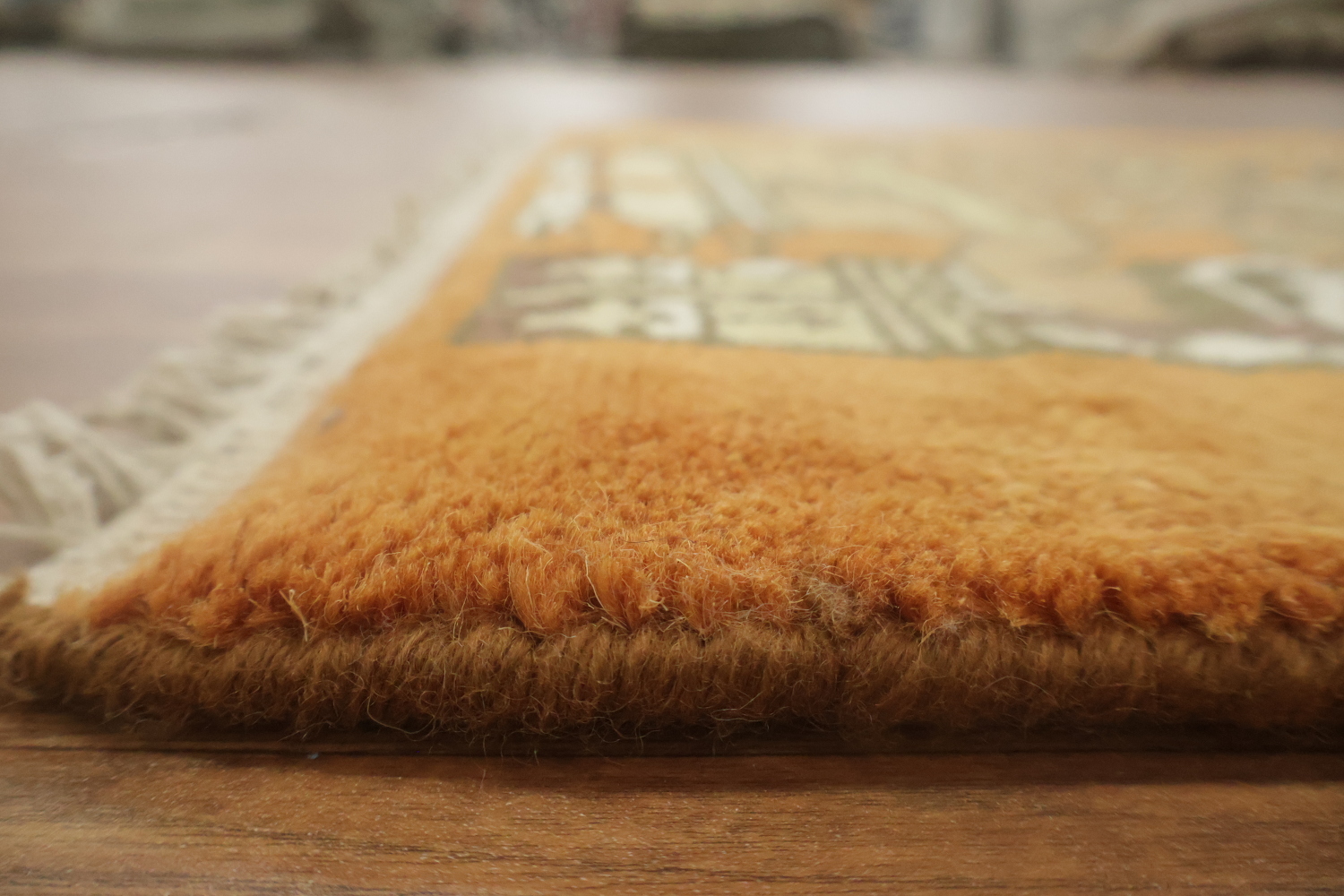 Wool Heriz Serapi Oriental Runner Rug 3x12