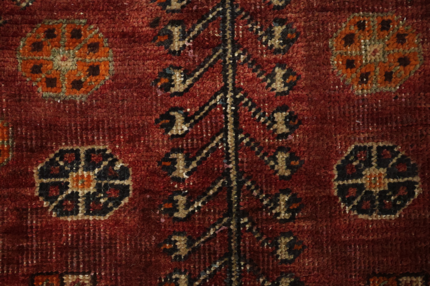 Geometric Red Shiraz Persian Area Rug 5x8
