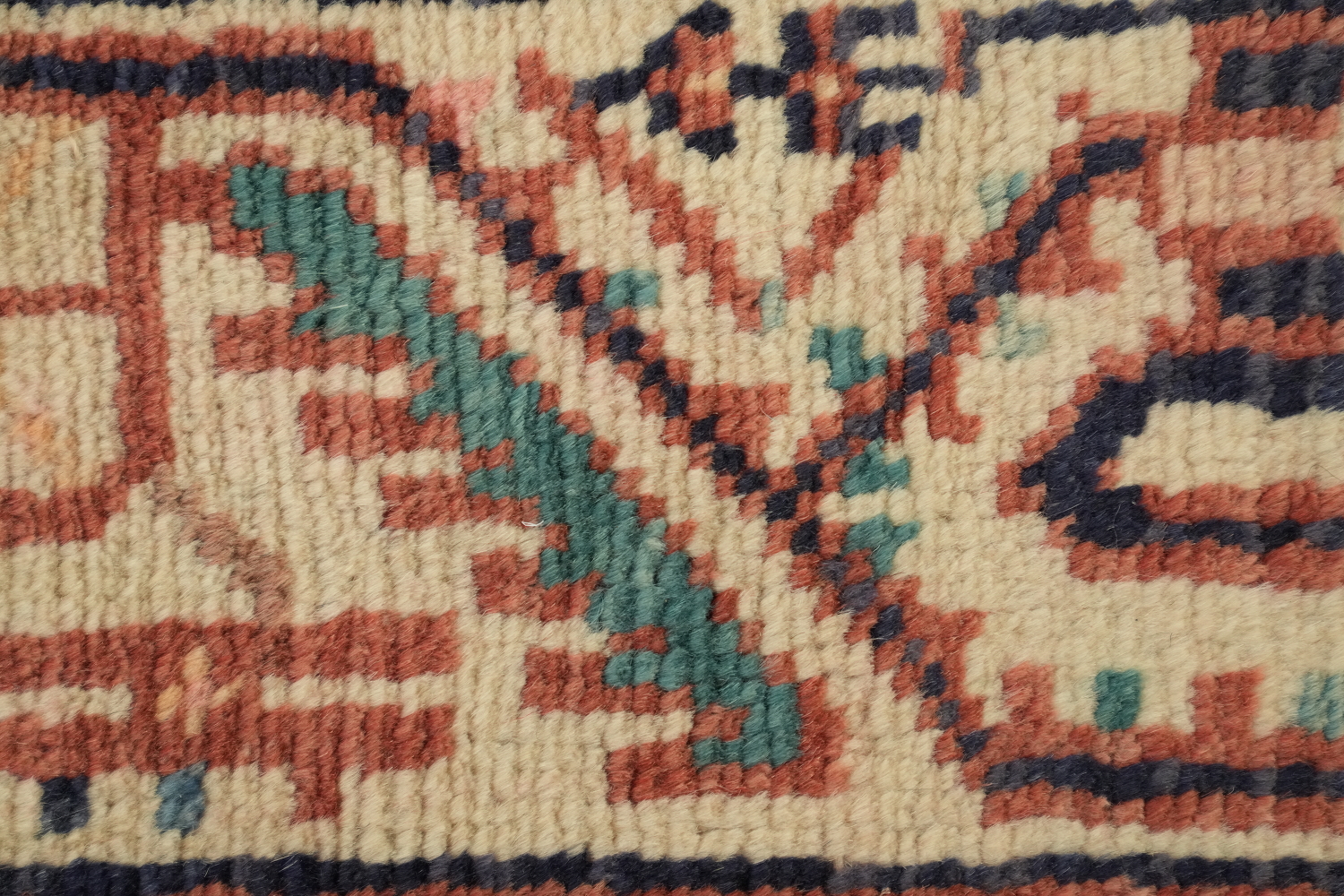 Navy Blue Botemir Persian Runner Rug 4x10