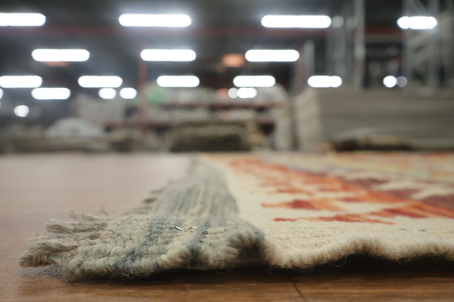 Reversible Wool Kilim Area Rug 10x13
