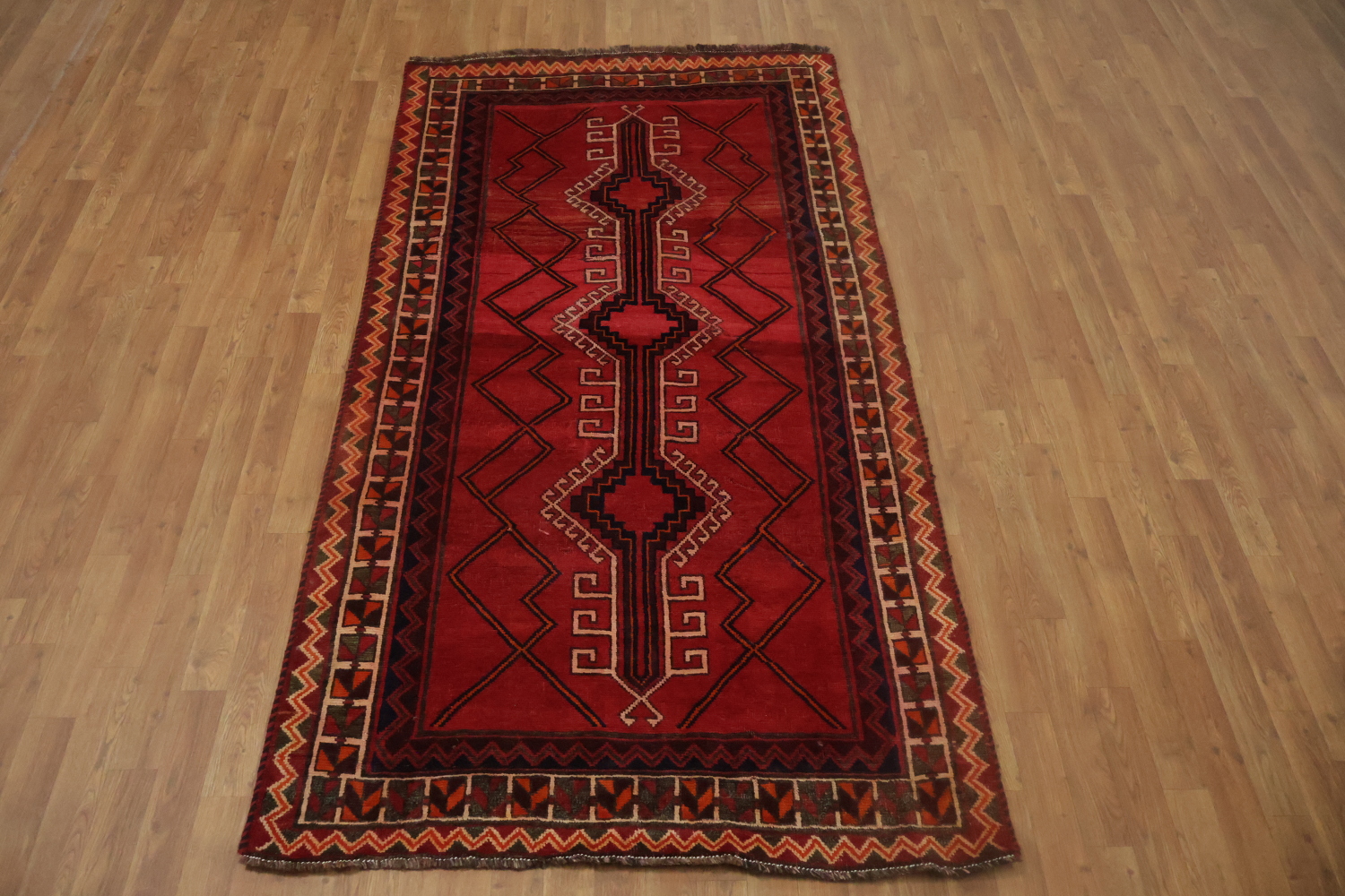 Wool Red Lori Persian Area Rug 4x8