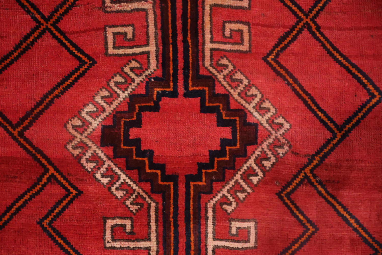 Wool Red Lori Persian Area Rug 4x8