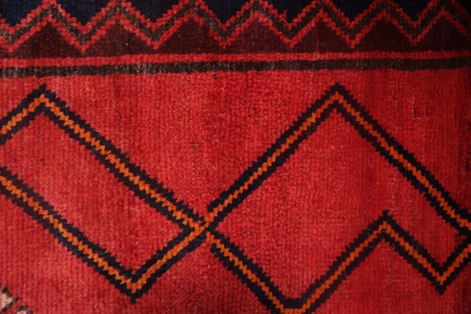 Wool Red Lori Persian Area Rug 4x8