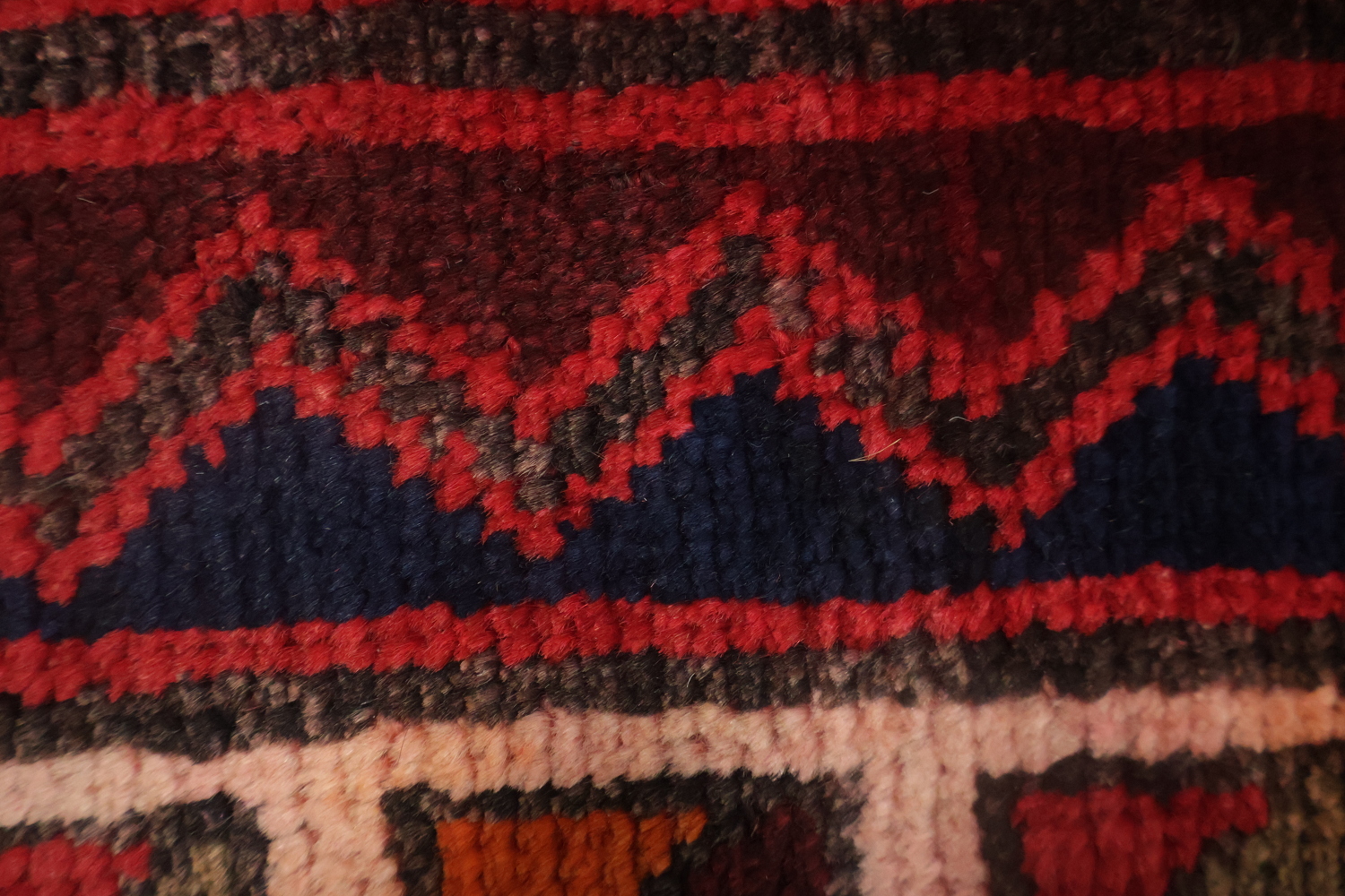 Wool Red Lori Persian Area Rug 4x8