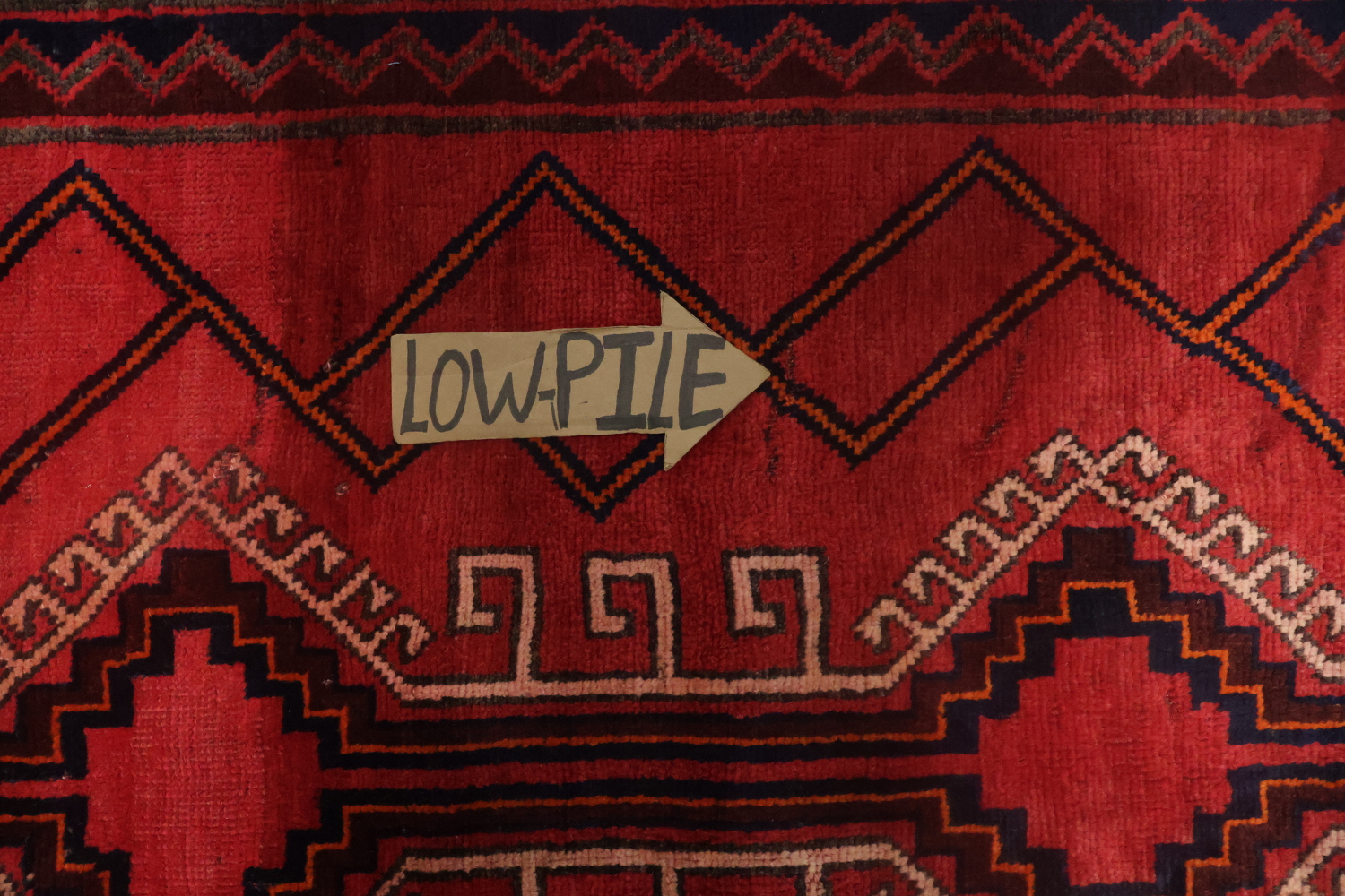 Wool Red Lori Persian Area Rug 4x8