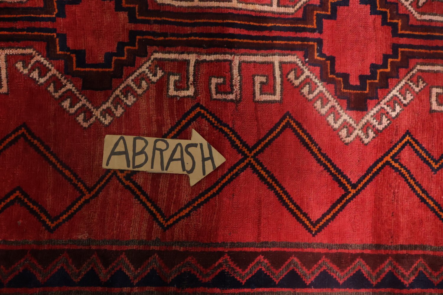 Wool Red Lori Persian Area Rug 4x8