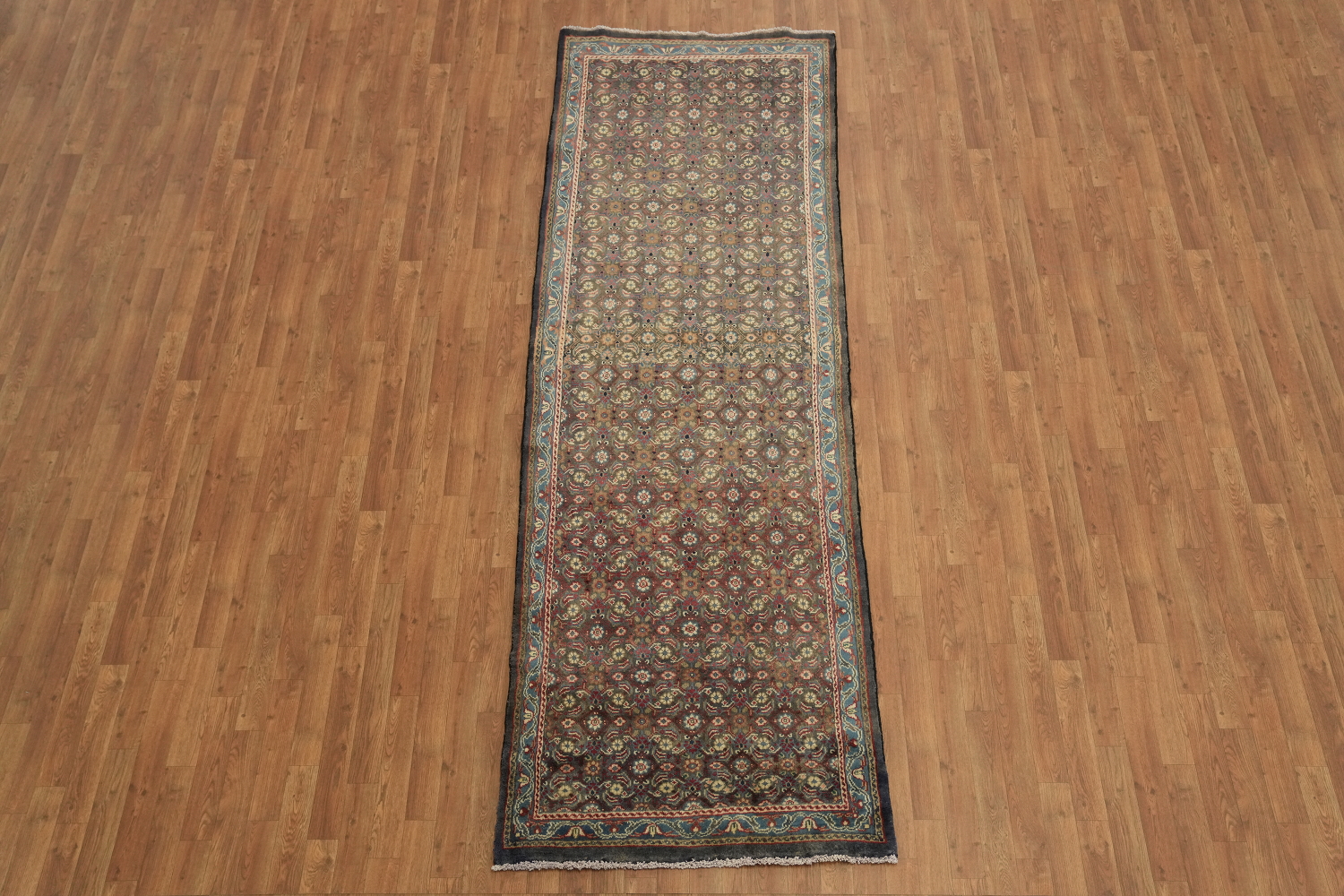 All-Over Mahal Persian Runner Rug 3x11