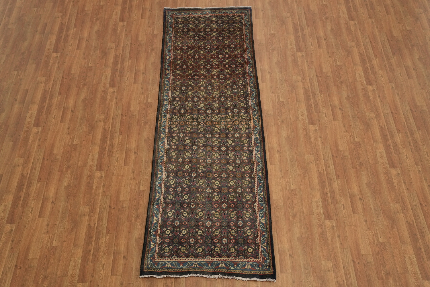 All-Over Mahal Persian Runner Rug 3x11