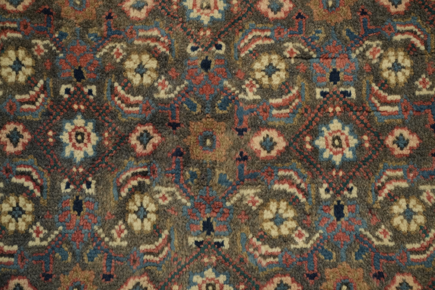 All-Over Mahal Persian Runner Rug 3x11