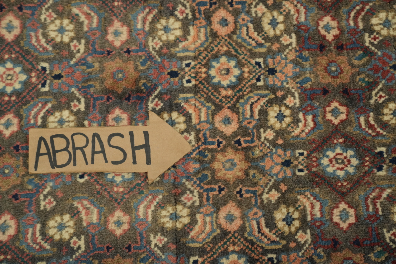 All-Over Mahal Persian Runner Rug 3x11