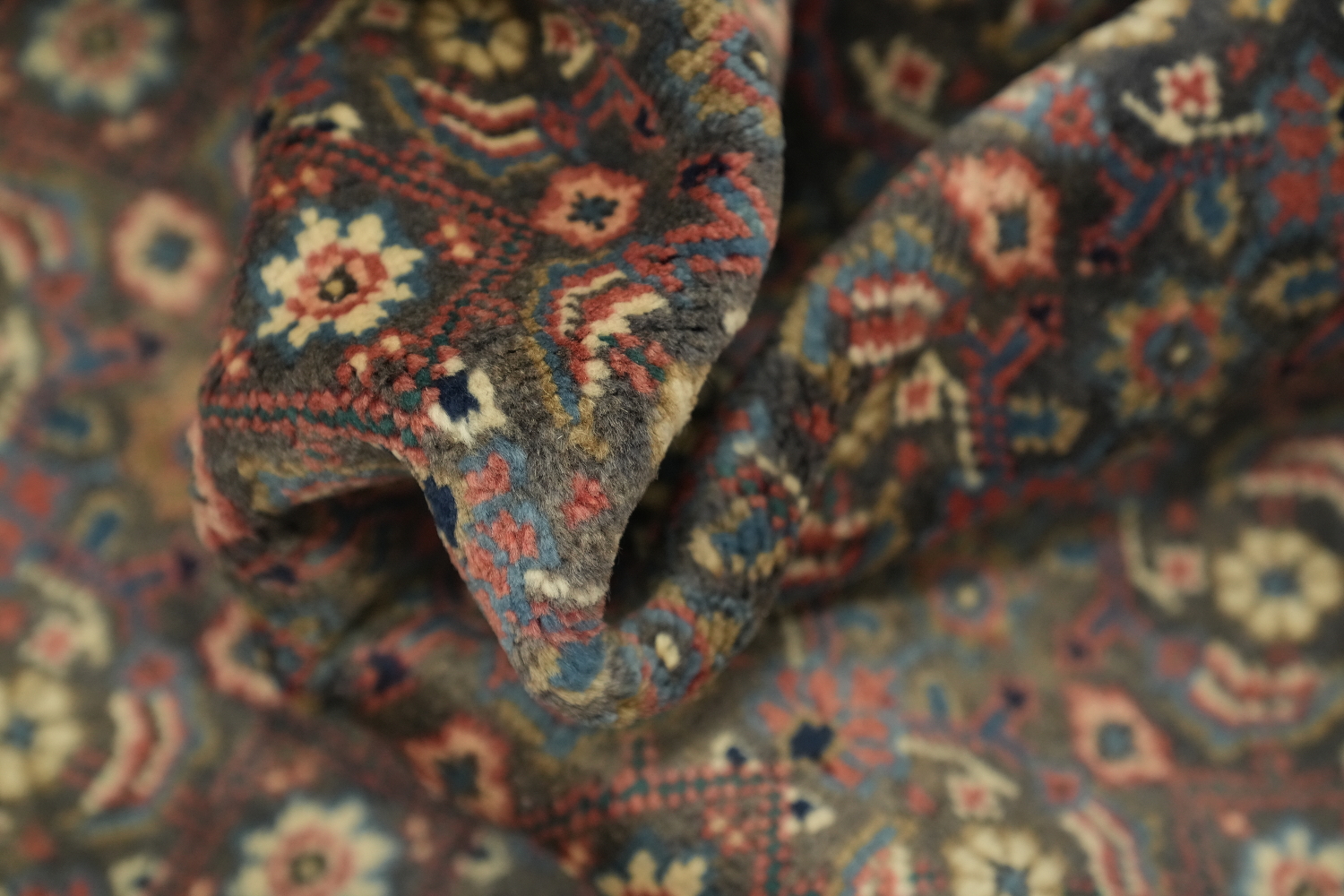 All-Over Mahal Persian Runner Rug 3x11