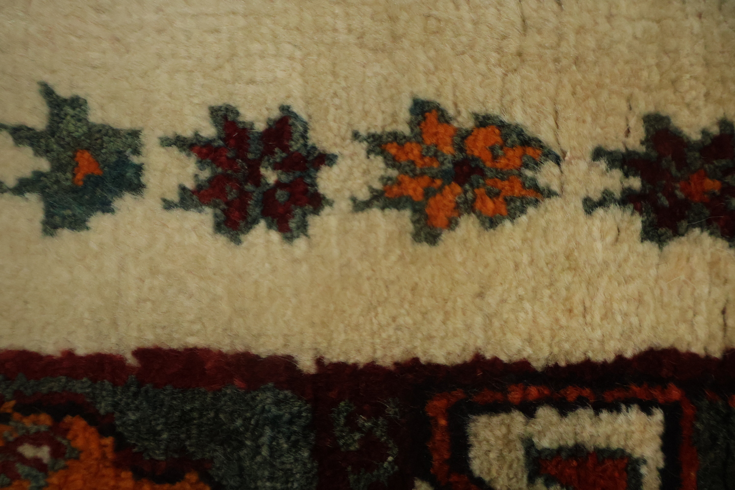 Geometric Gabbeh Persian Area Rug 3x5