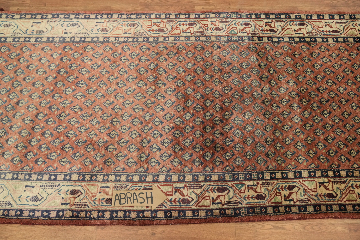 All-Over Botemir Persian Runner Rug 3x10