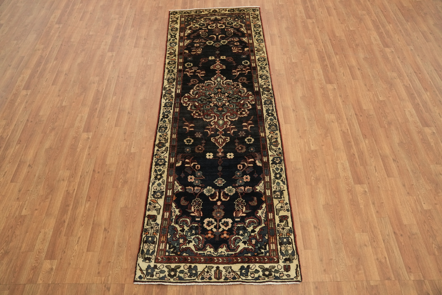 Vintage Lilian Persian Runner Rug 3x9