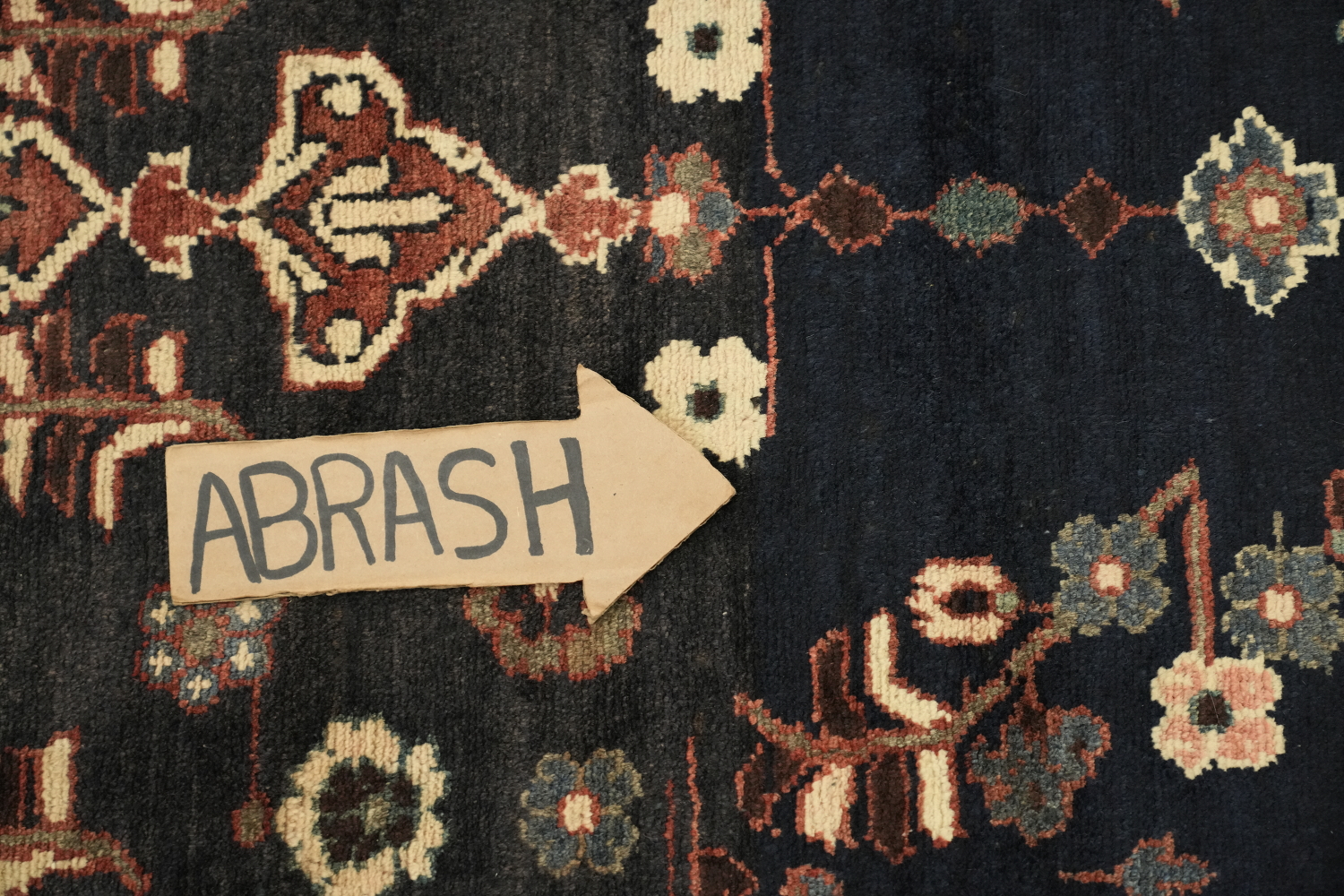 Vintage Lilian Persian Runner Rug 3x9