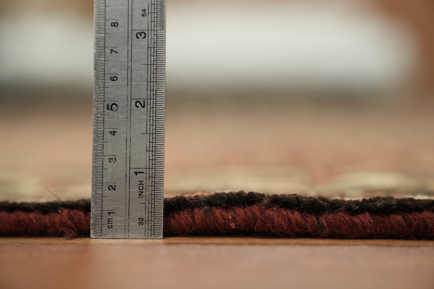 Vintage Wool Hamedan Persian Runner Rug 3x10