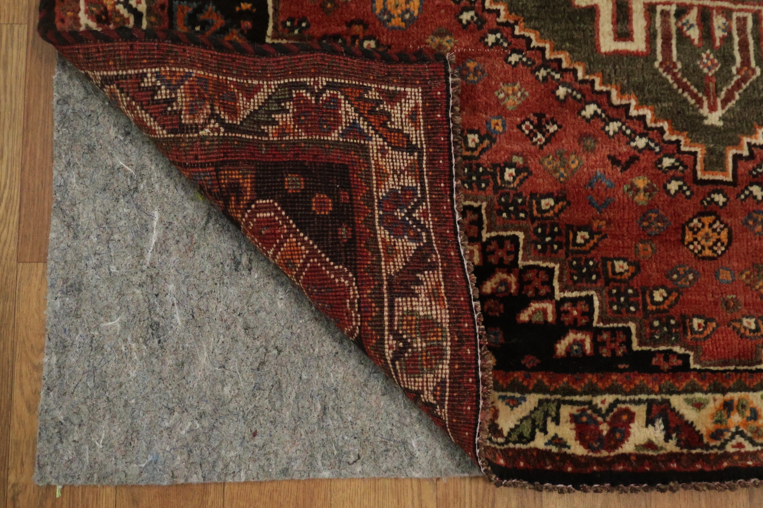 Tribal Abadeh Nafar Persian Rug 4x5