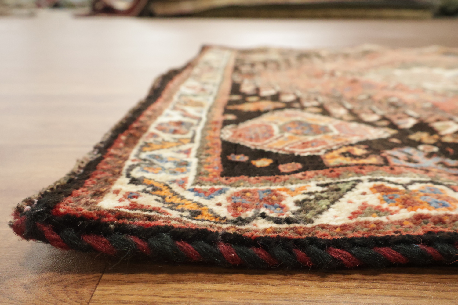 Tribal Abadeh Nafar Persian Rug 4x5