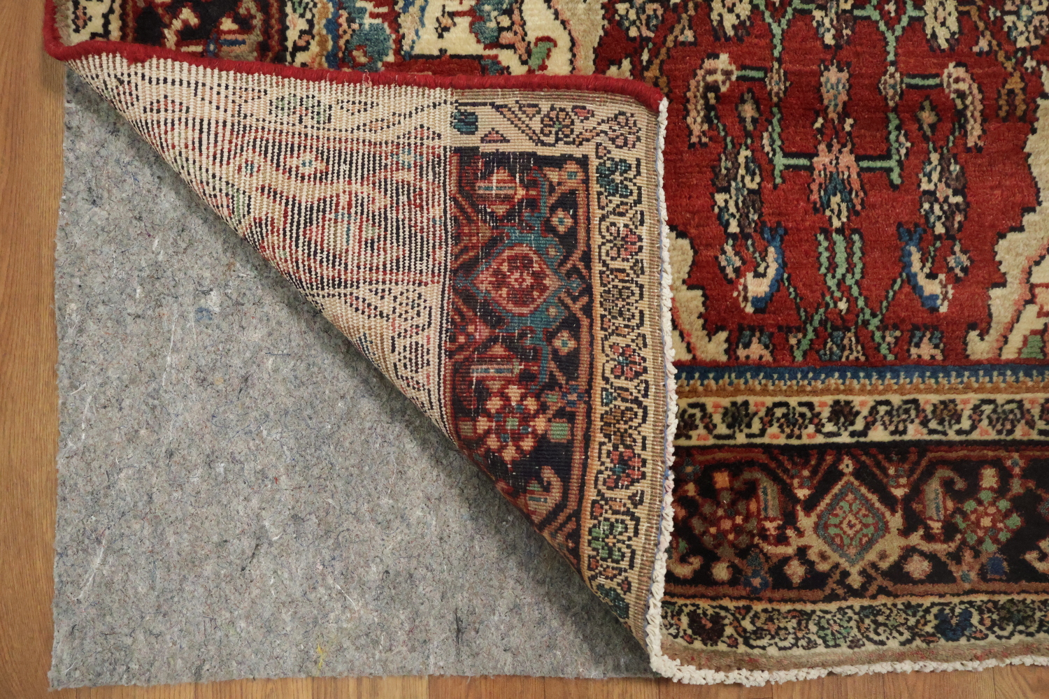 Vegetable Dye Malayer Persian Runner Rug 4x11