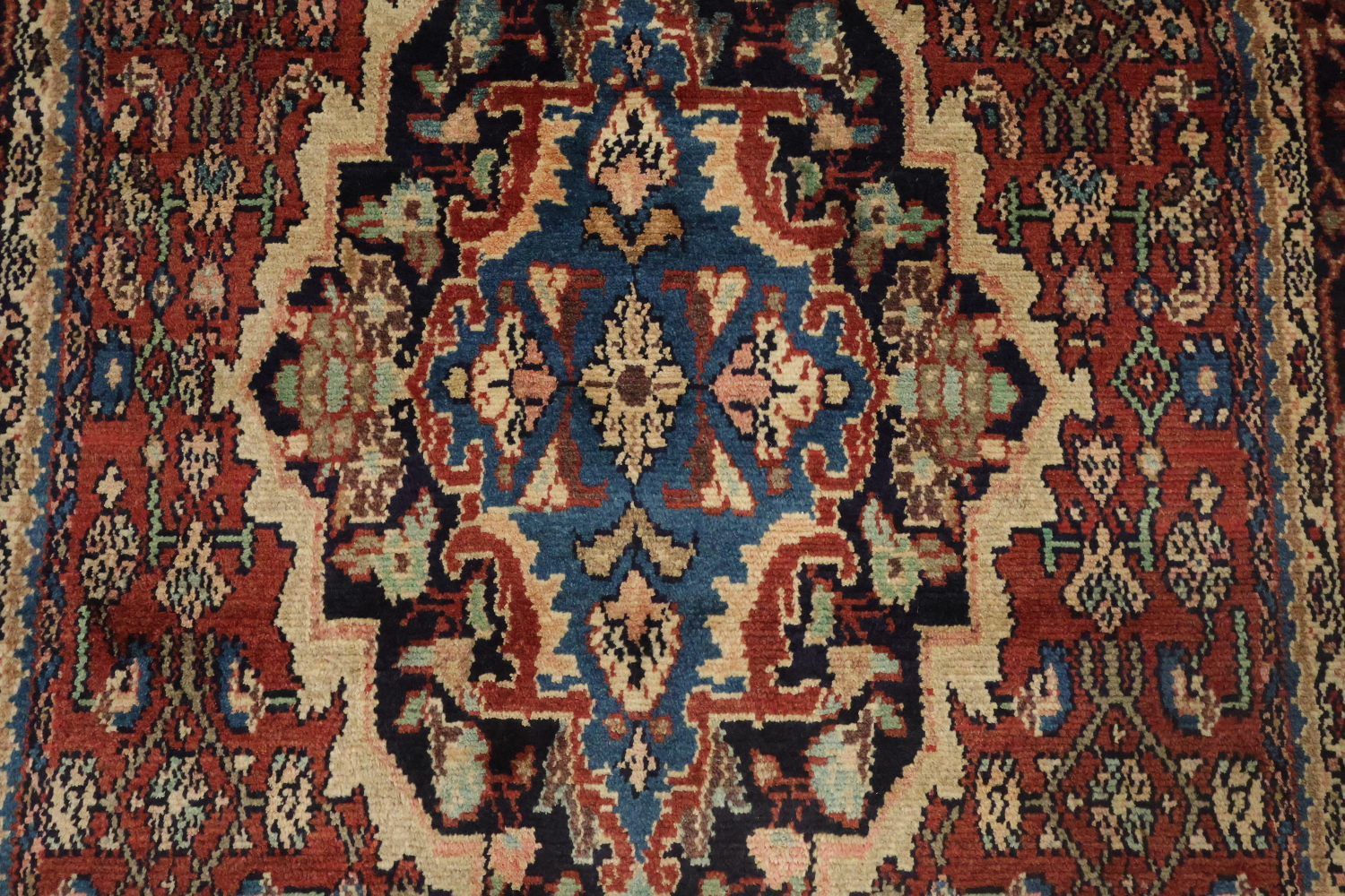 Vegetable Dye Malayer Persian Runner Rug 4x11