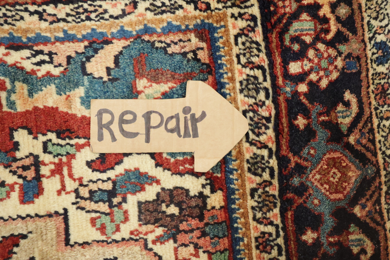 Vegetable Dye Malayer Persian Runner Rug 4x11