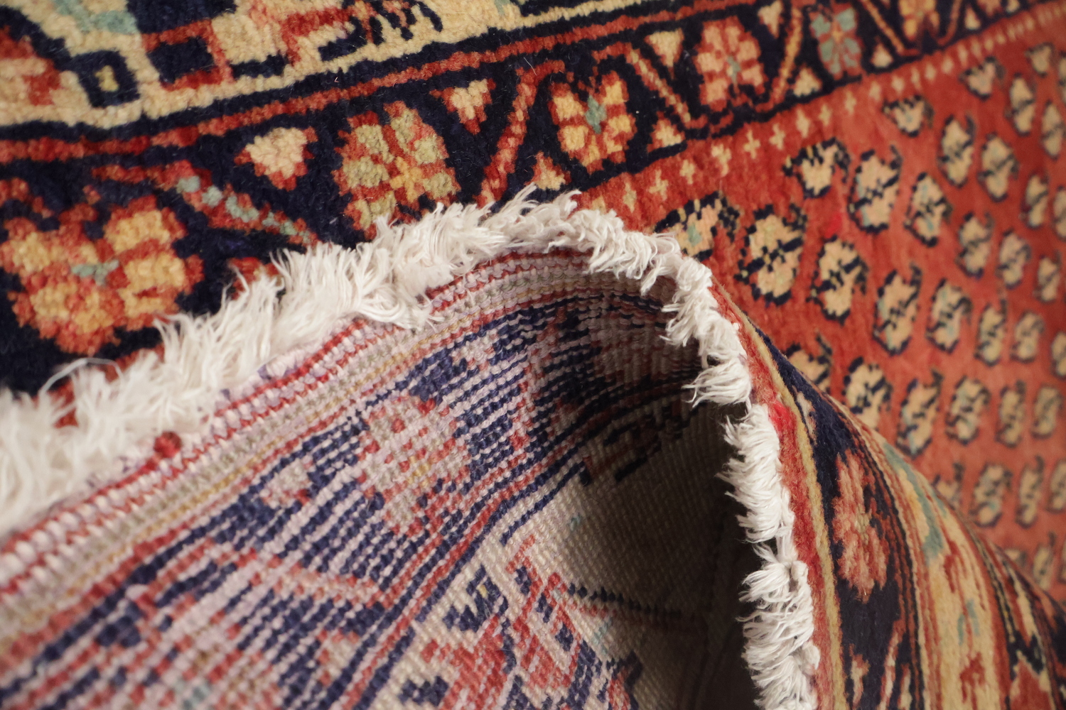 All-Over Botemir Persian Runner Rug 4x10