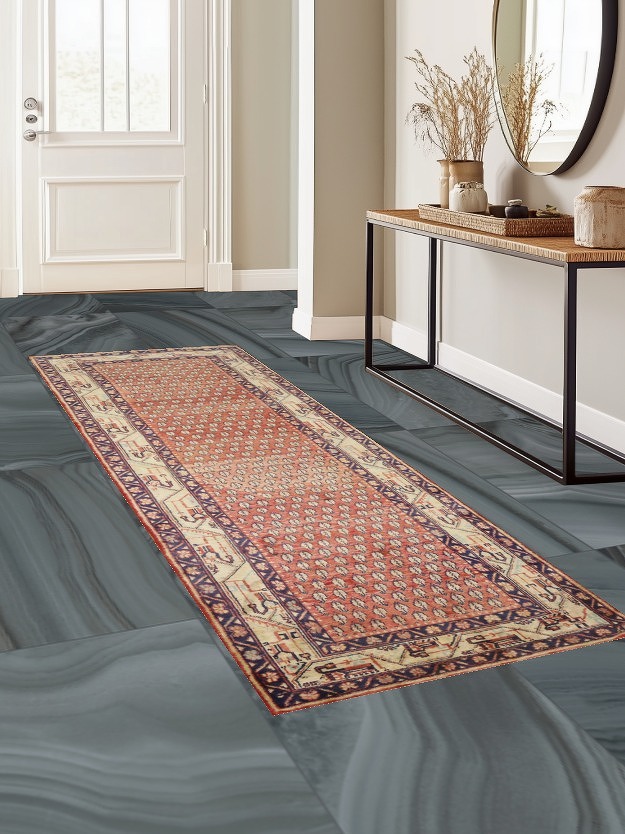 All-Over Botemir Persian Runner Rug 4x10