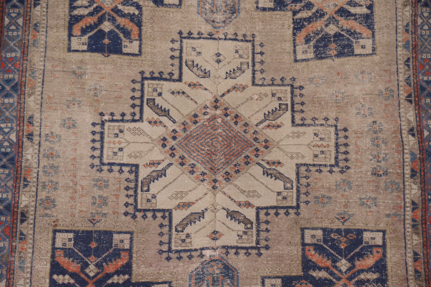 Tribal Sirjan Persian Area Rug 5x6