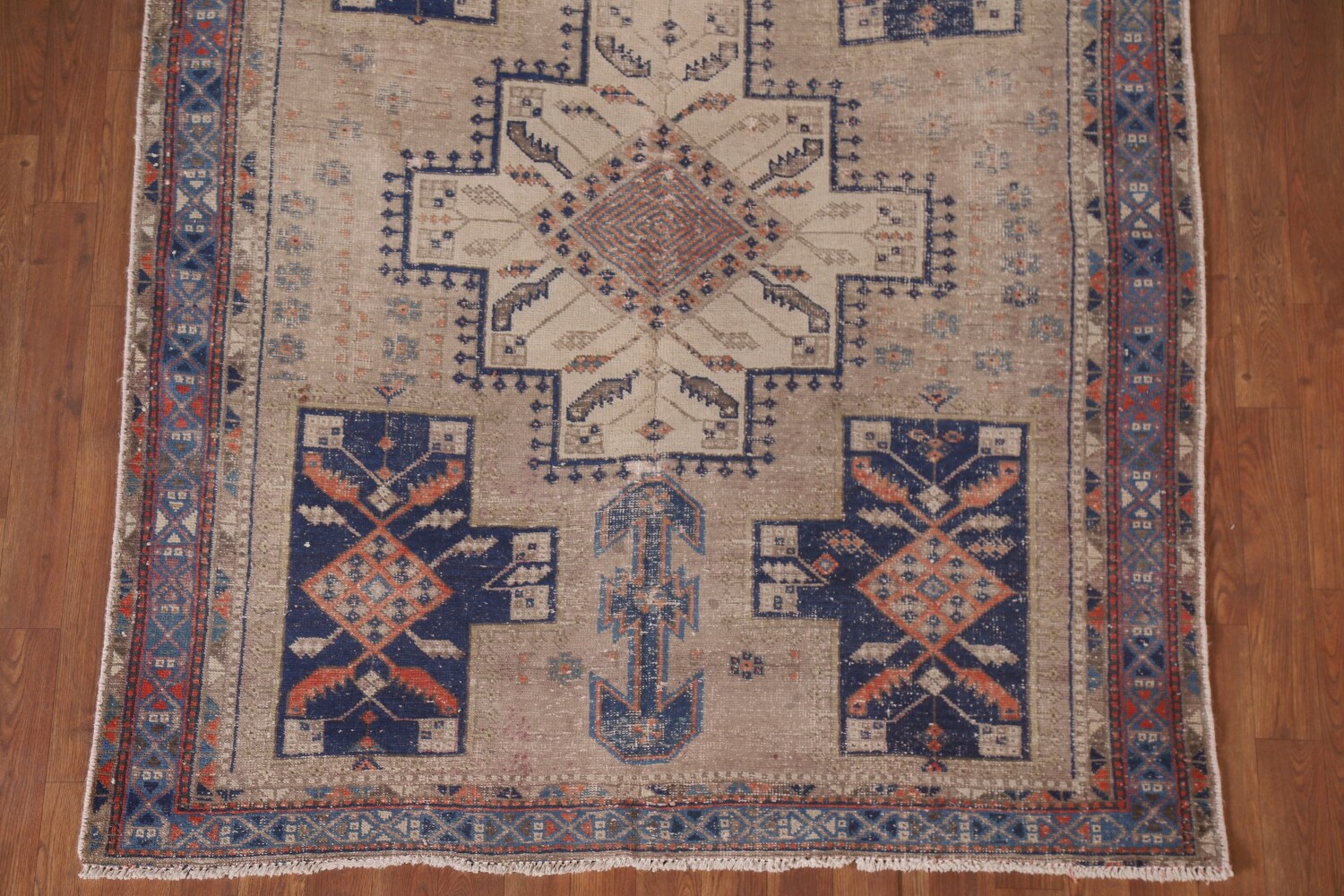 Tribal Sirjan Persian Area Rug 5x6