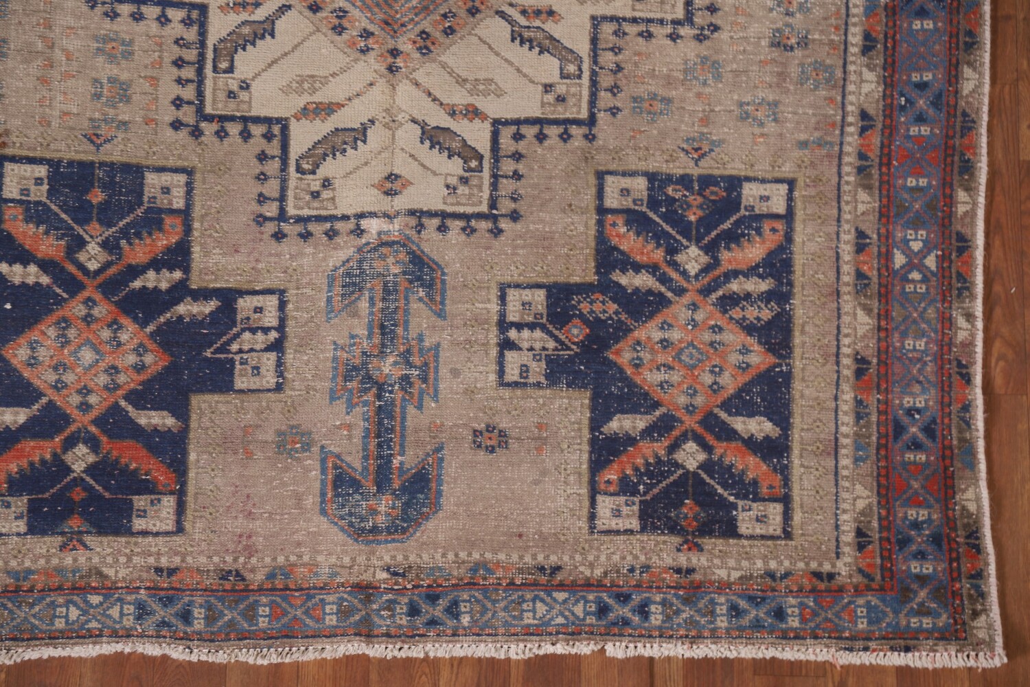 Tribal Sirjan Persian Area Rug 5x6