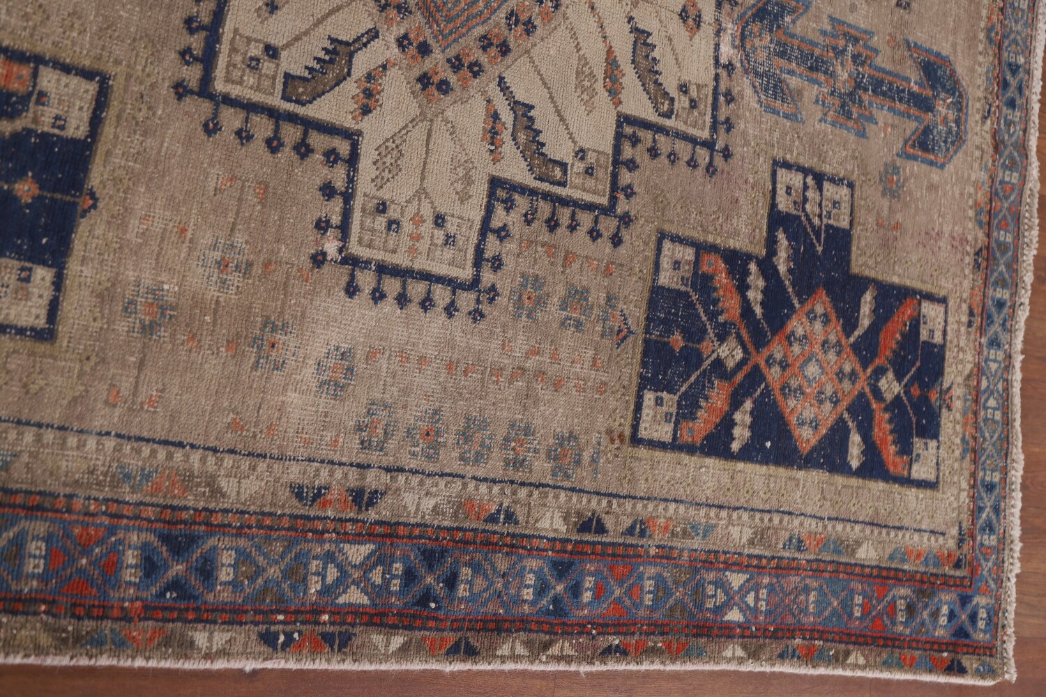 Tribal Sirjan Persian Area Rug 5x6