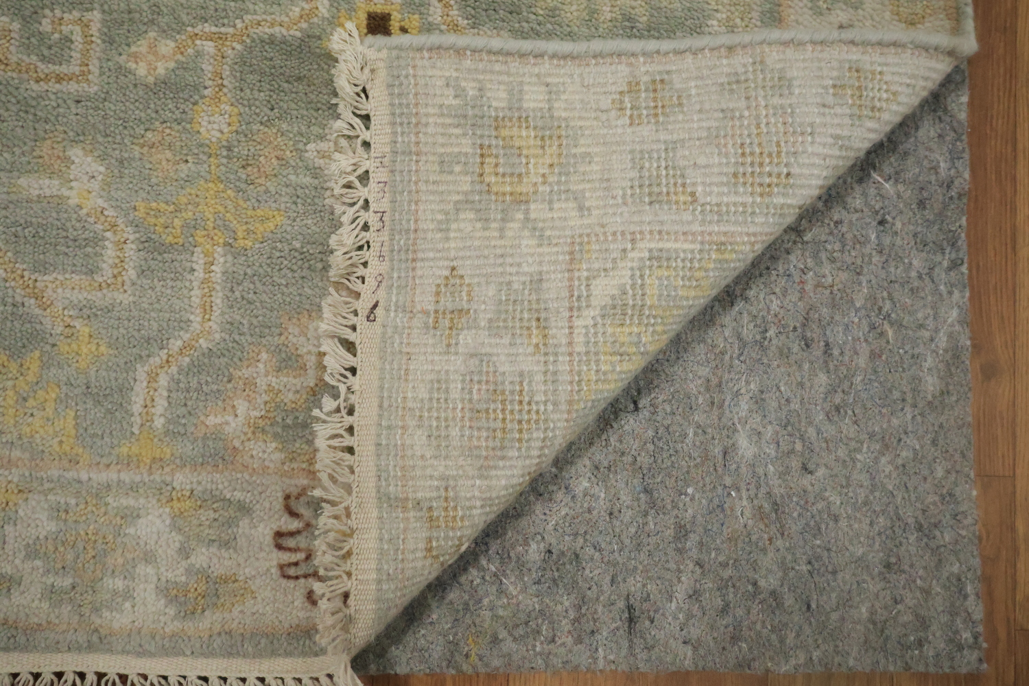 All-Over Oushak Oriental Runner Rug 3x20